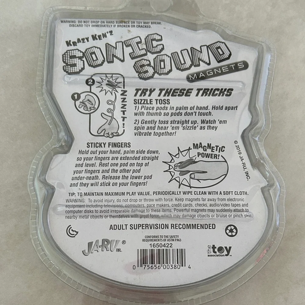 Sonic Sound Magnets - Black
